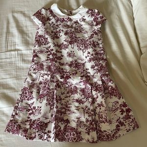 Janie and Jack toile dress